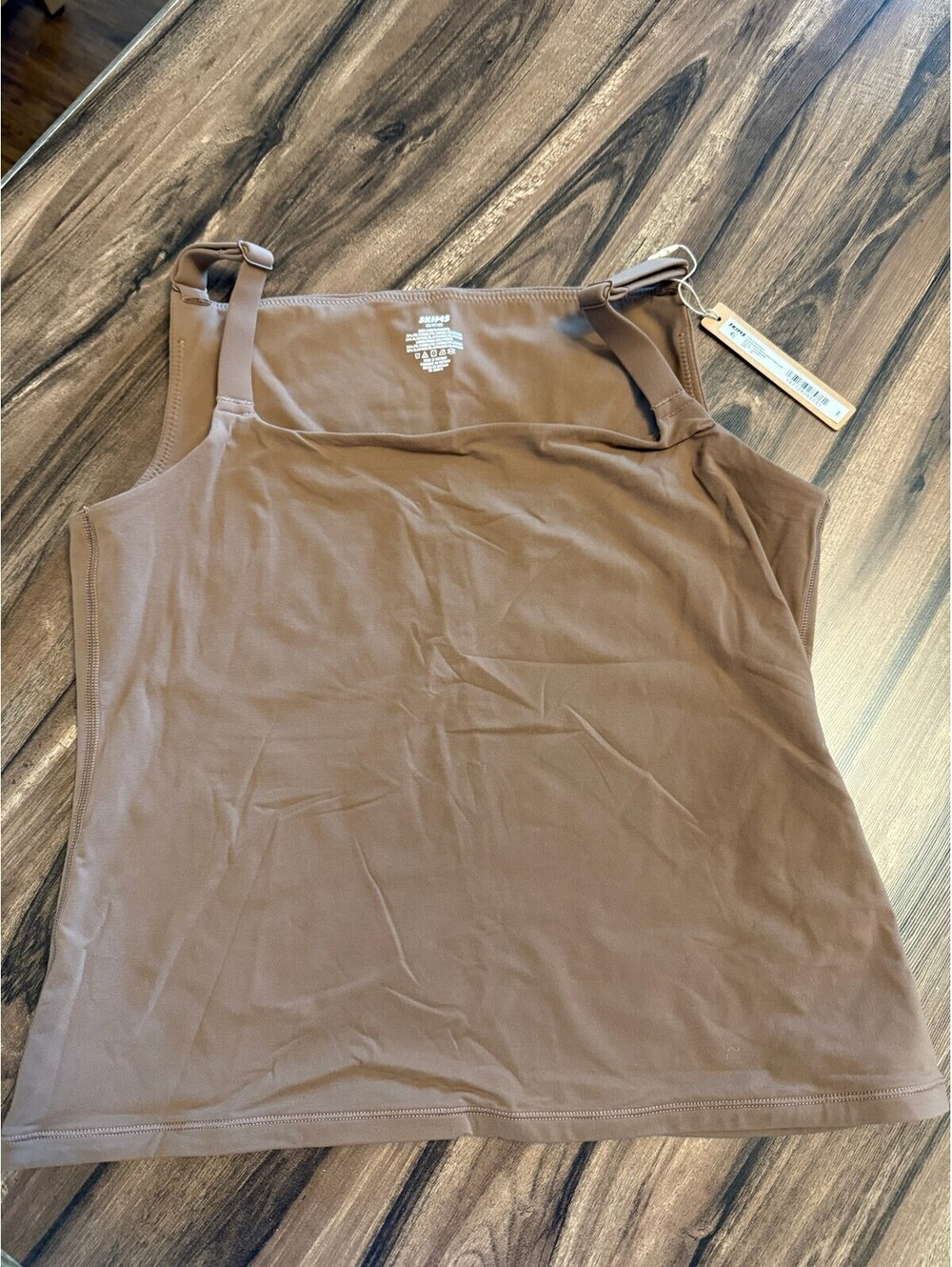 Skims Tank Brown Size 2X